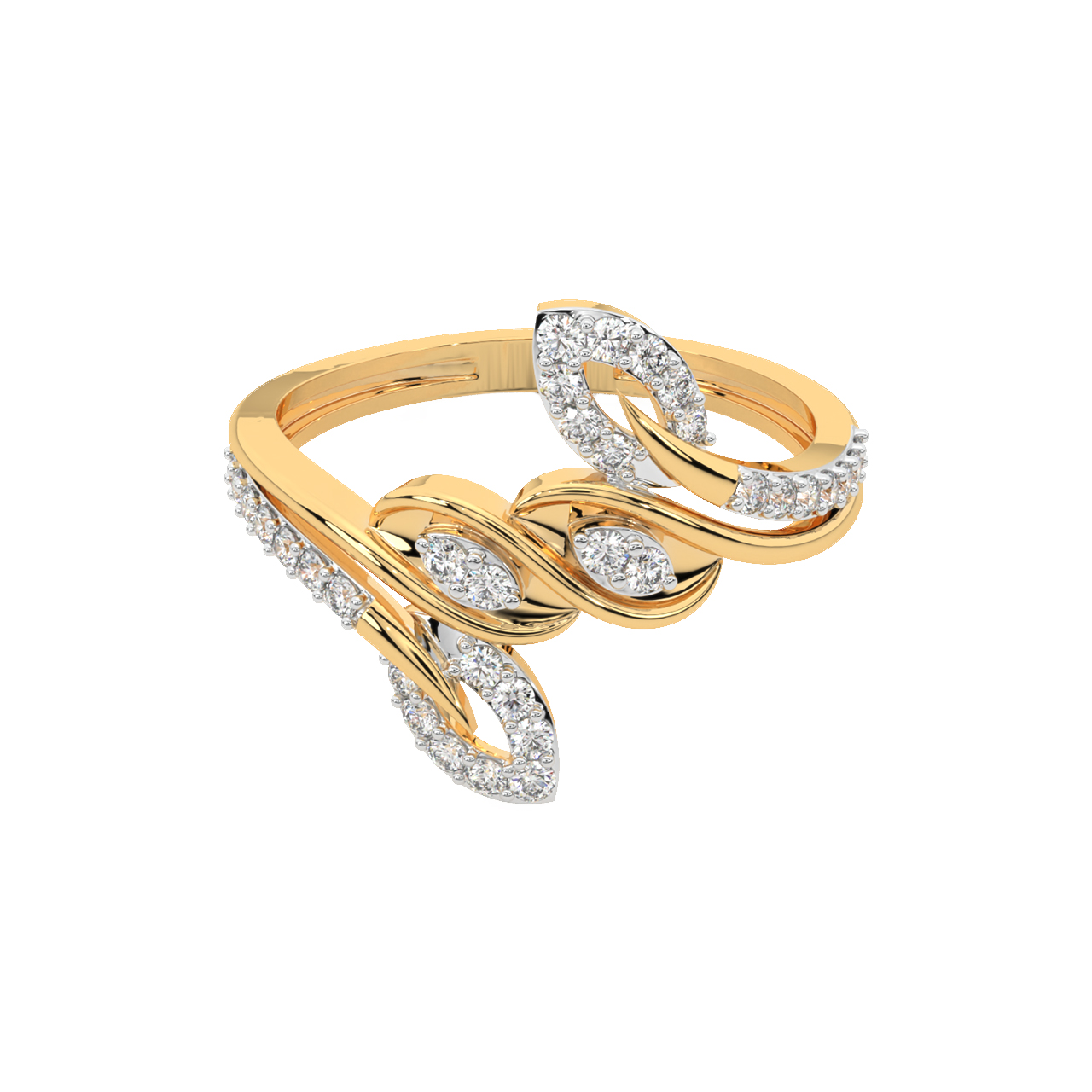 Carson Round Diamond Engagement Ring